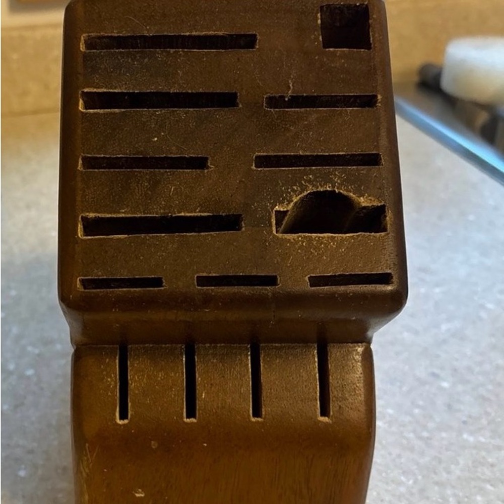 Wusthof Brown Knife Block Insert